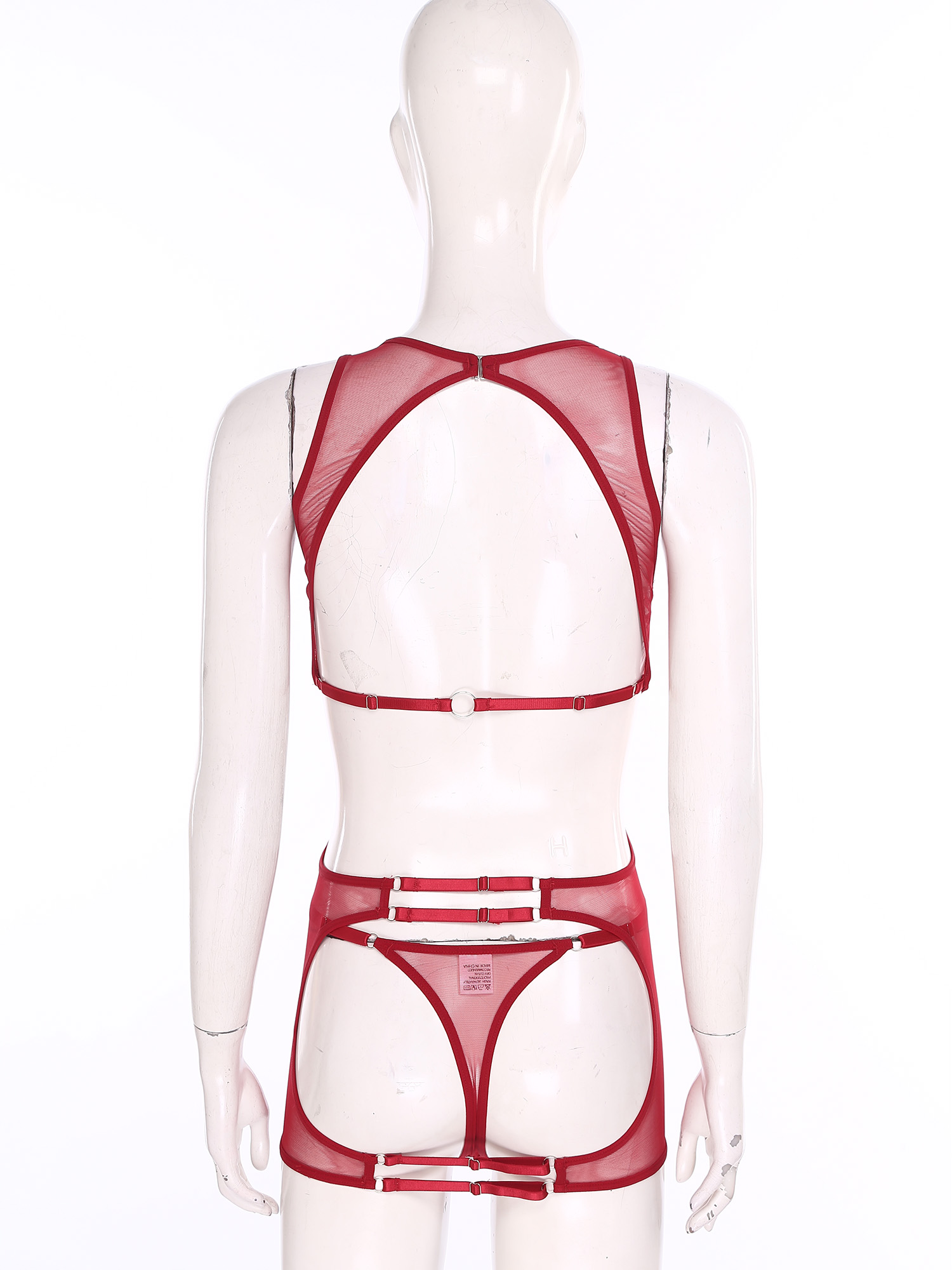 Vrouwen sexy pure mesh mini-ju - Sexy Mesh Sheer Bodycon Dress recensie en prijs