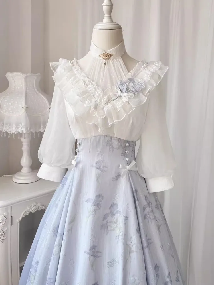 Elegante Vrouwen Zomer Franse  - French Vintage Floral Midi Dress recensie en prijs
