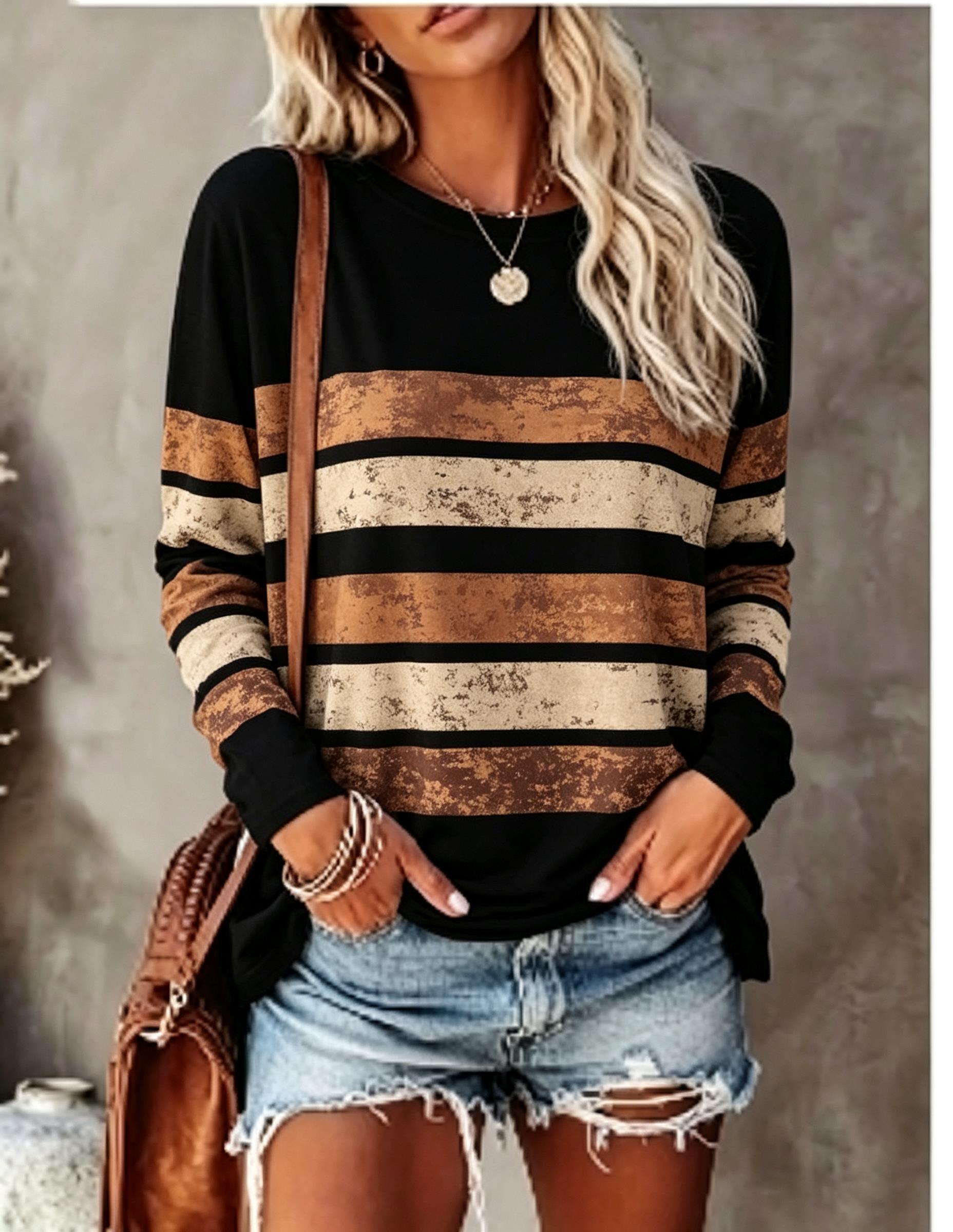 Dames T-shirt met lange mouwen - Blouses recensie en prijs