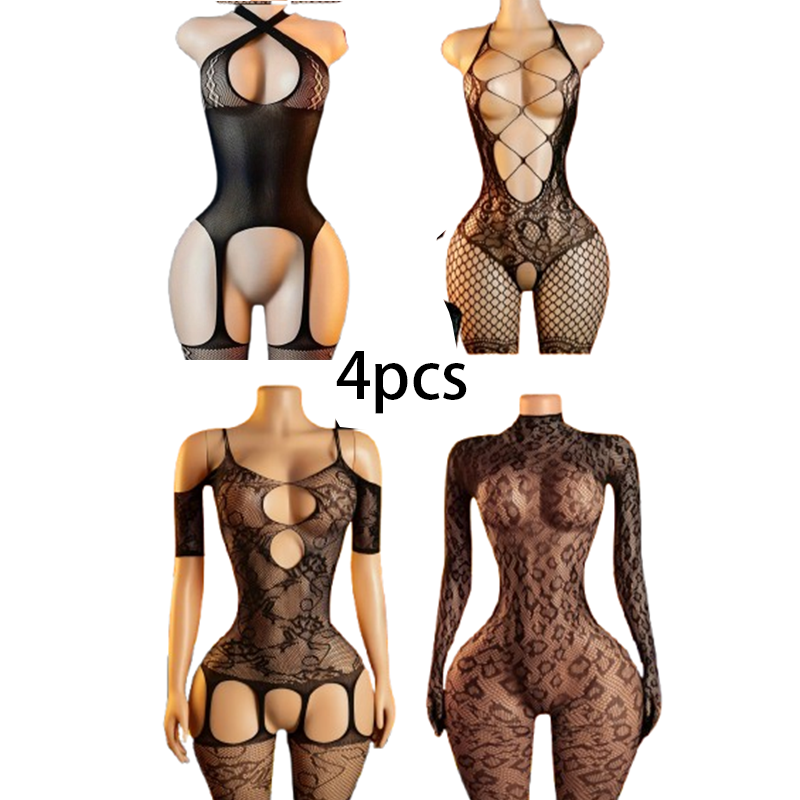 4-delige sexy lingerie set: da - Lingerie recensie en prijs