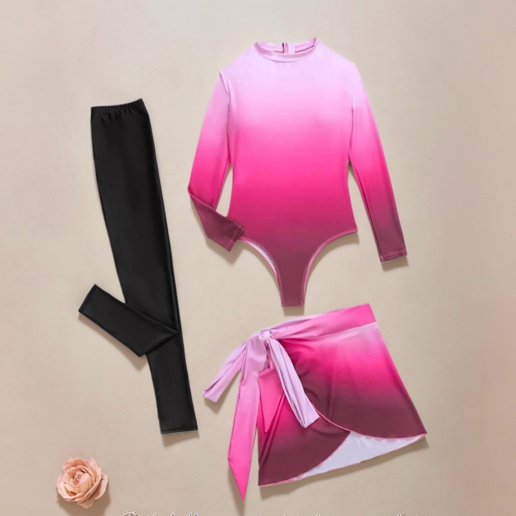 Blauw badpak met lange mouwen, - Skirts recensie en prijs